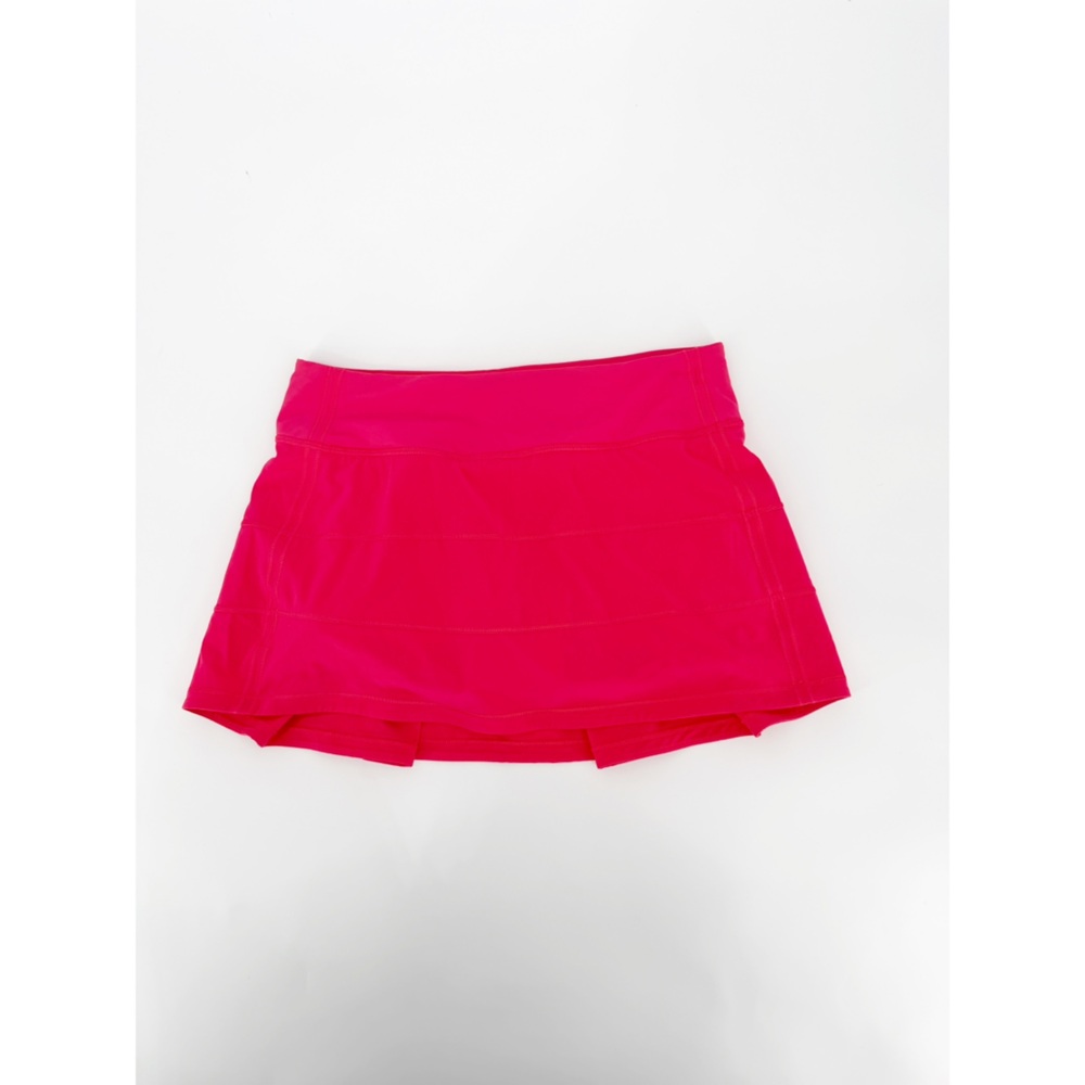 Lululemon Pace Rival Mid-Rise Skirt Lip Gloss Size 4 - Picture 4 of 7